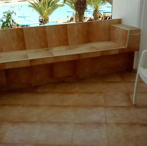 Beach-front Tenerife Sth Sea And Pool View Apartment Costa Del Silencio